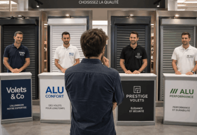 Choisir un fabricant de volets en alu sans se tromper