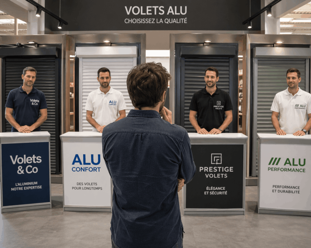 Choisir un fabricant de volets en alu sans se tromper