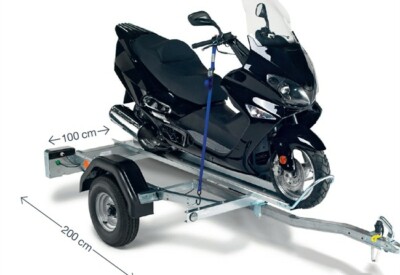 Location Remorque porte moto moins de 750kg à Melle
