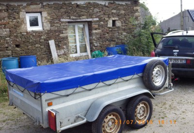 Location Remorque à benne 1t300 à Dreux