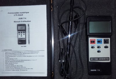 Location Thermo-anémomètre à fil chaud à Méry