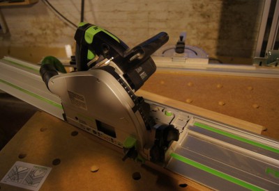 Location Festool ts 55 avec rail 1400mm, lame neuve à Chambéry