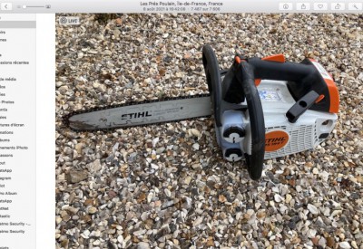 Location Tronçonneuse élagueuse stihl à Bazemont