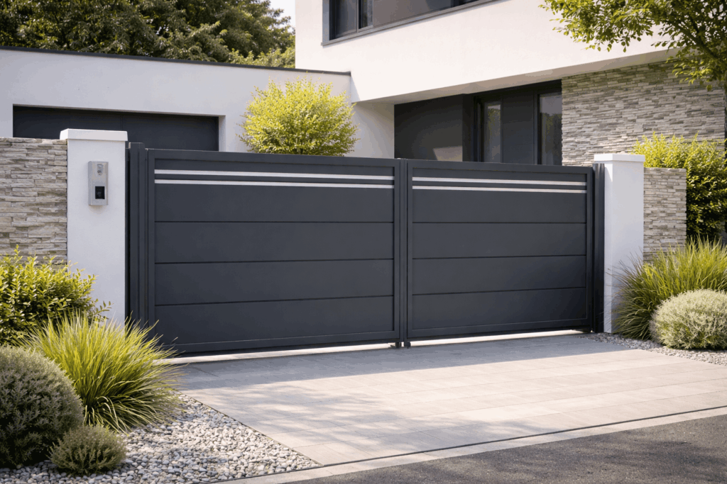 Portail coulissant en 4m : bien choisir un modèle adapté à son extérieur