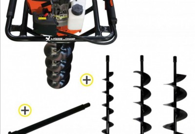 Location Tarière thermique 51.7cc + lot de 3 mèches et rallonge de 40cm st pierre du champ à Saint-Symphorien-de-Lay