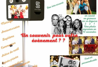 Location Photobooth / borne selfie à Marennes-Hiers-Brouage