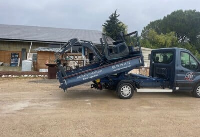 Location Mini pelle Avec conducteur Autre à Cavaillon