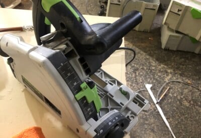 Location Scie circulaire plongeante électrique Festool à Saint-Laurent-sur-Sèvre
