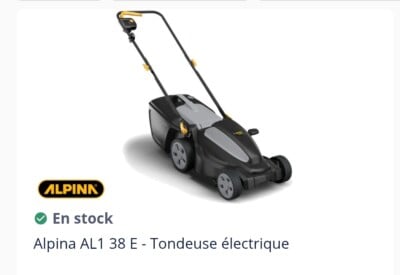 Location Tondeuse à gazon électrique Autre à Vitot