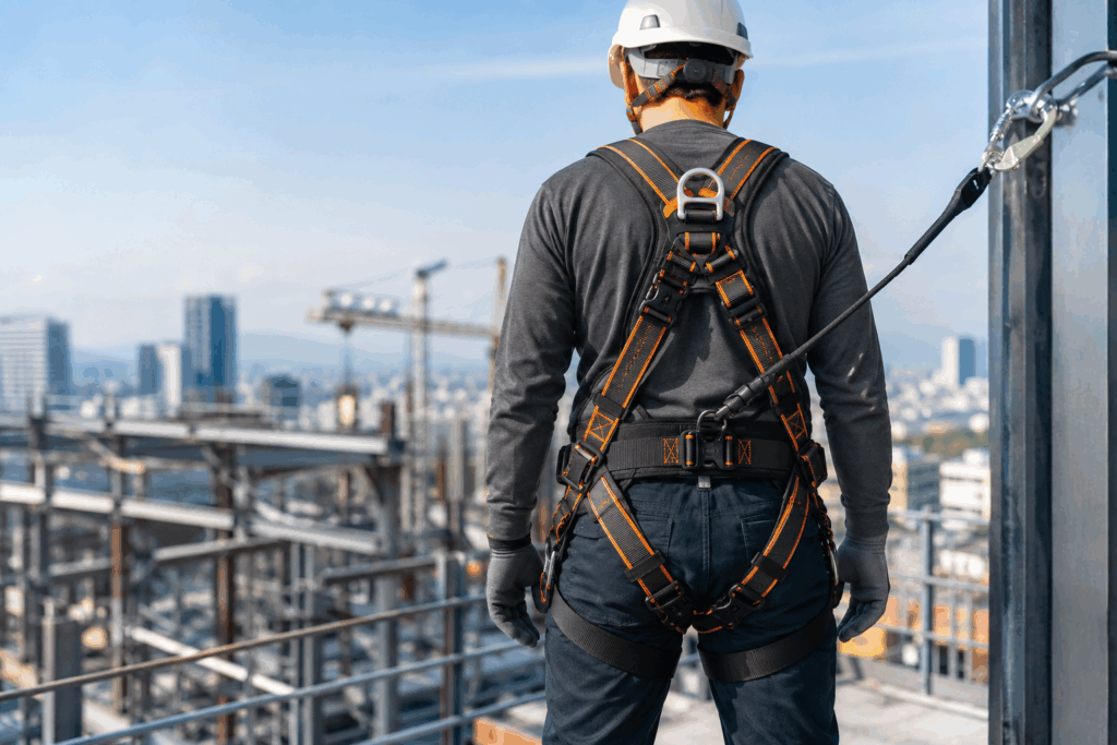 Pourquoi le harnais 5 points est devenu le standard sécurité pour les travaux en hauteur ?