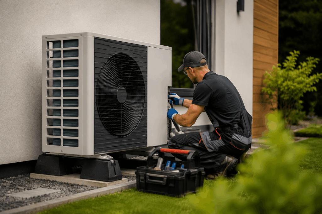 Installer une pompe à chaleur : pourquoi ce chantier n&rsquo;est pas un projet de bricolage
