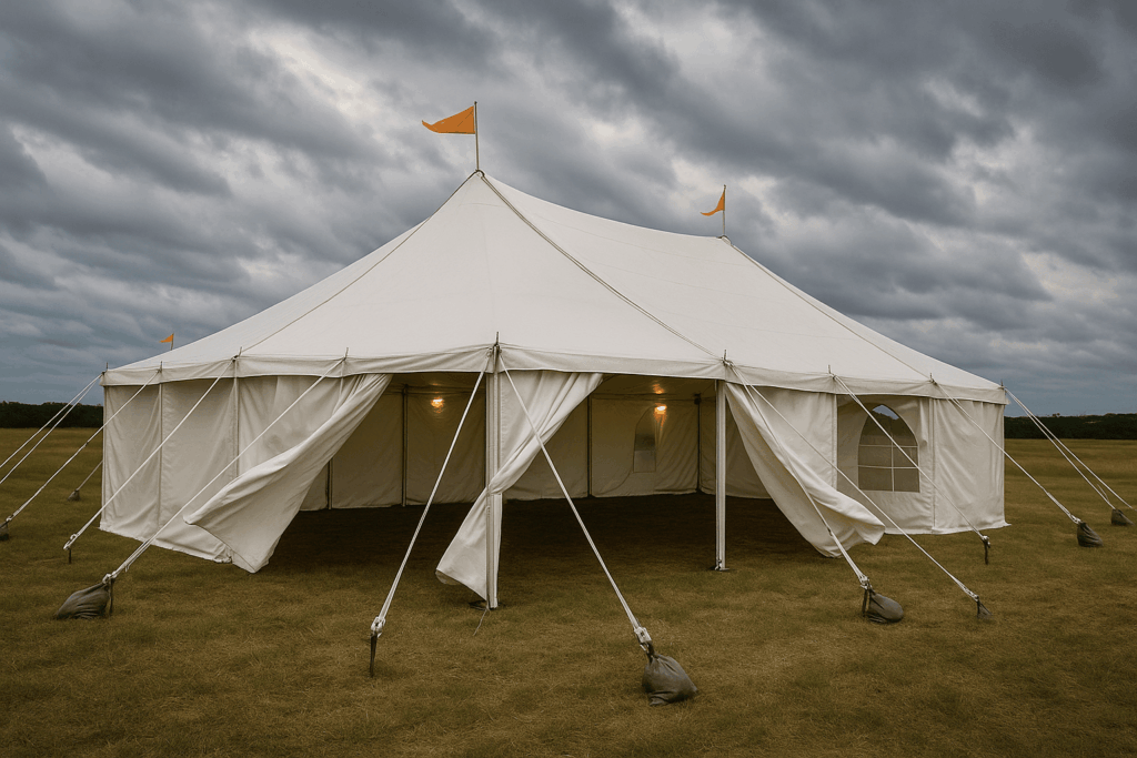 Règles essentielles pour chapiteaux et tentes