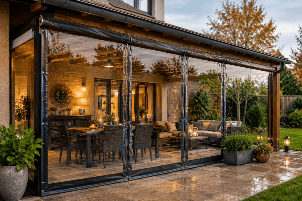 Optimiser son espace extérieur avec une bâche terrasse : le guide pour en profiter en toute saison